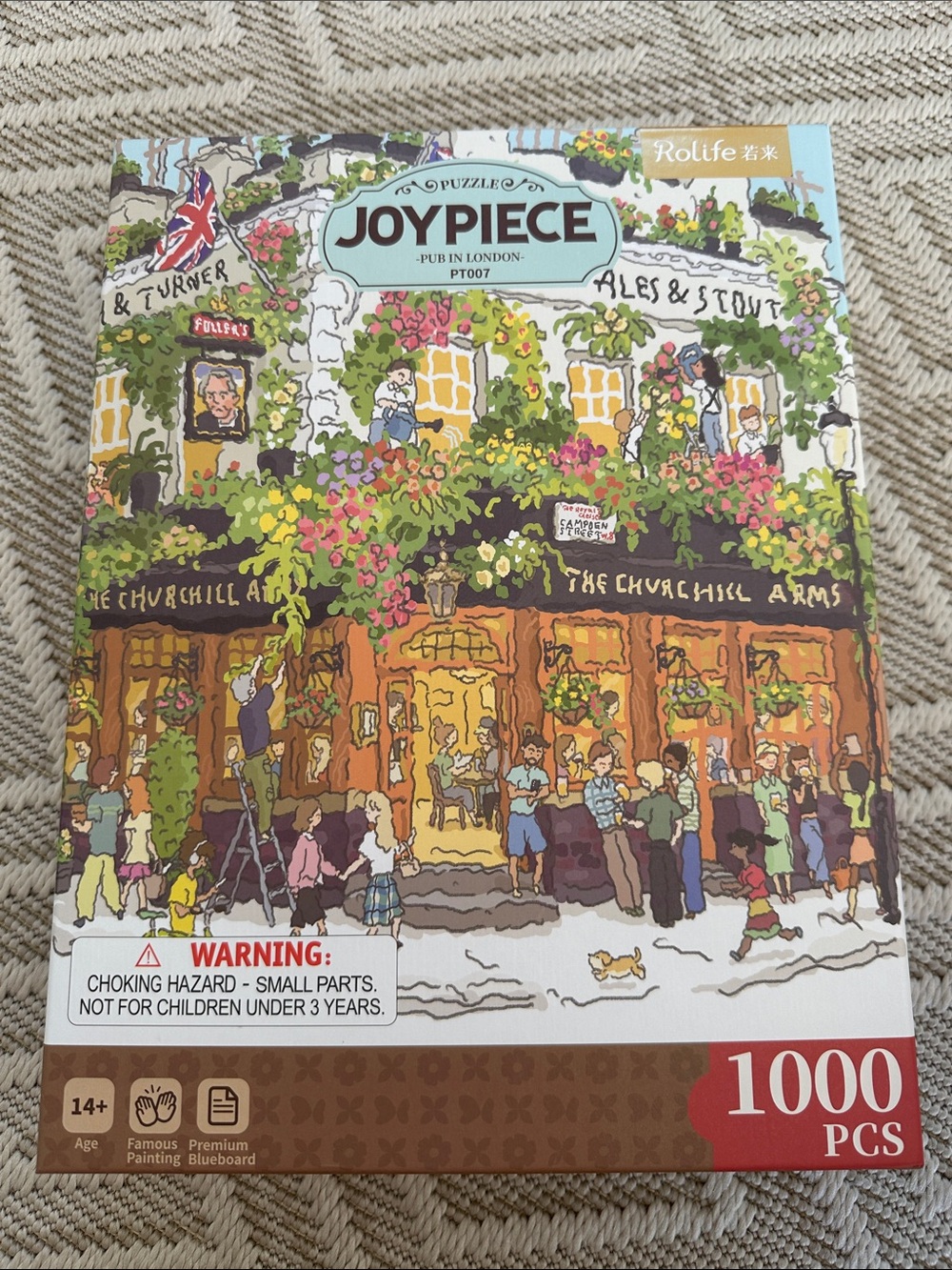 Robotime Pub in London | 1,000 Piece Jigsaw Puzzle